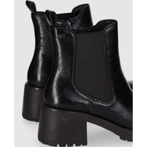 Botines - Negro - Tacón: 5 cm