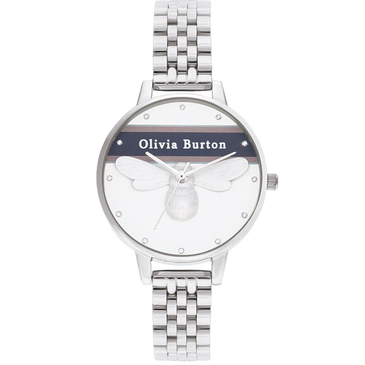 Reloj Olivia Burton OB16VS07 Mujer Analogico Cuarzo con Correa de Acero