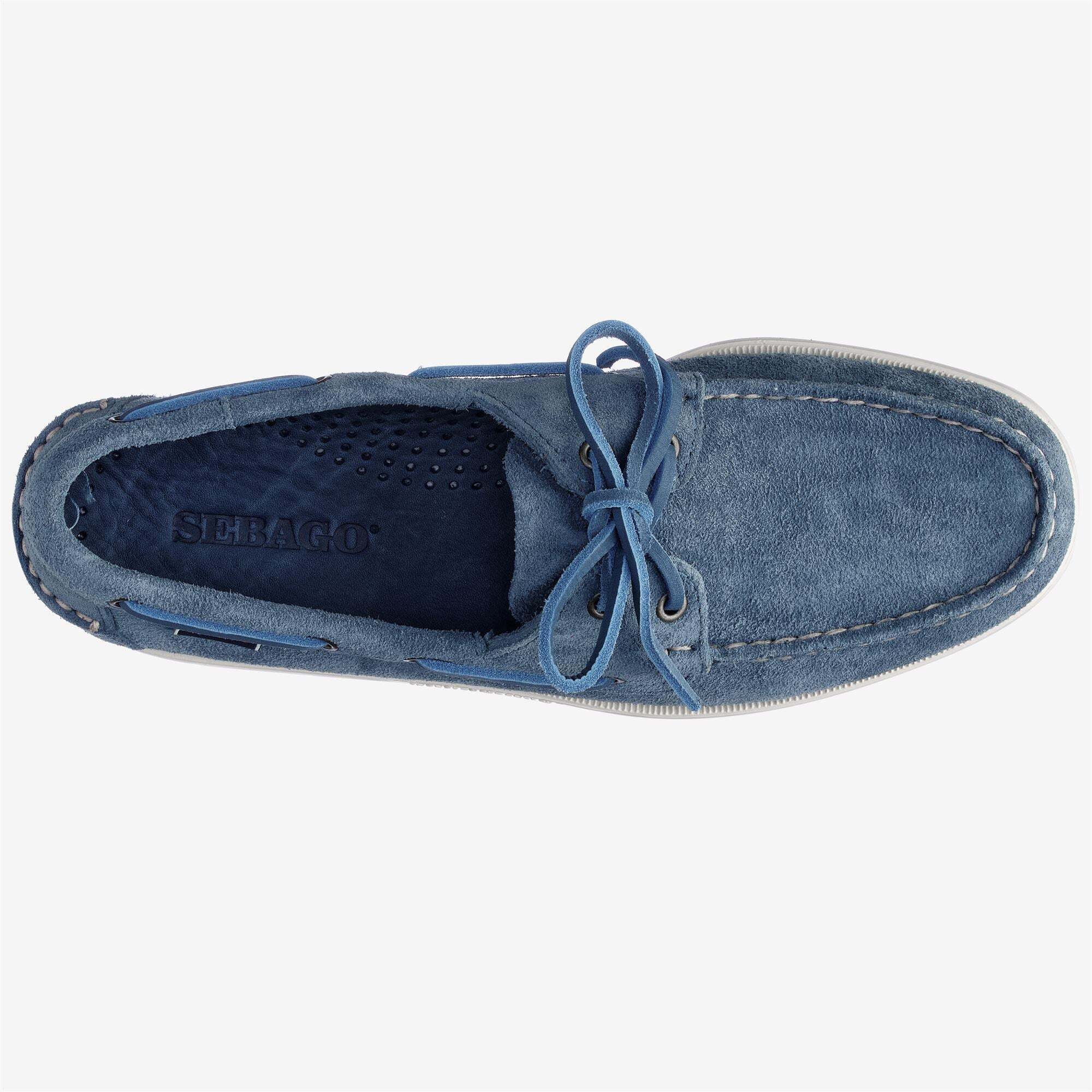 Sebago - Docksides Uomo Blu - Portland Flesh Out