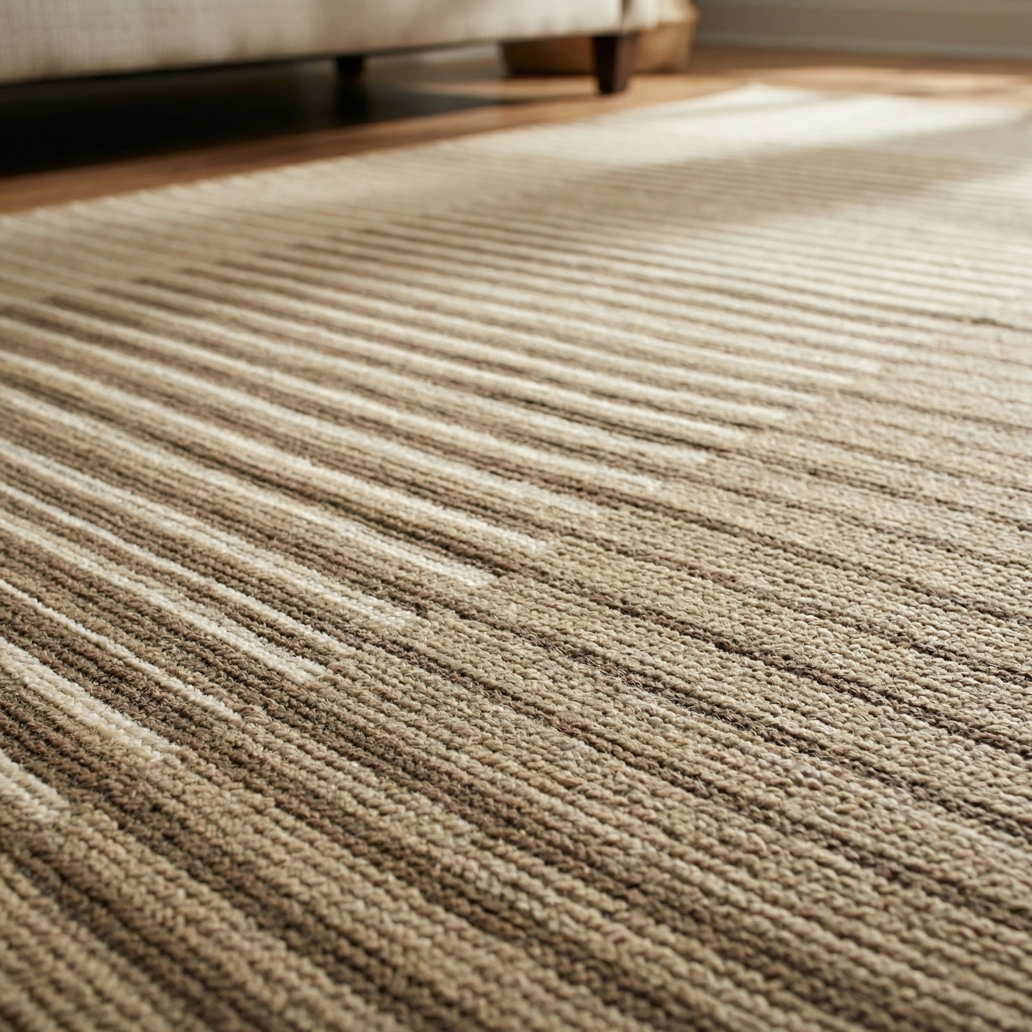 Tappeto arredo Neon fango CON FONDO ANTISCIVOLO