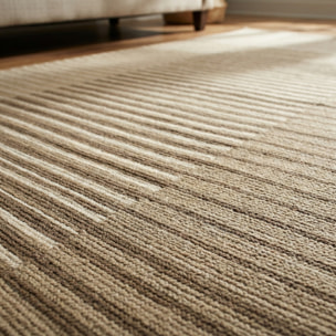 Tappeto arredo Neon fango CON FONDO ANTISCIVOLO