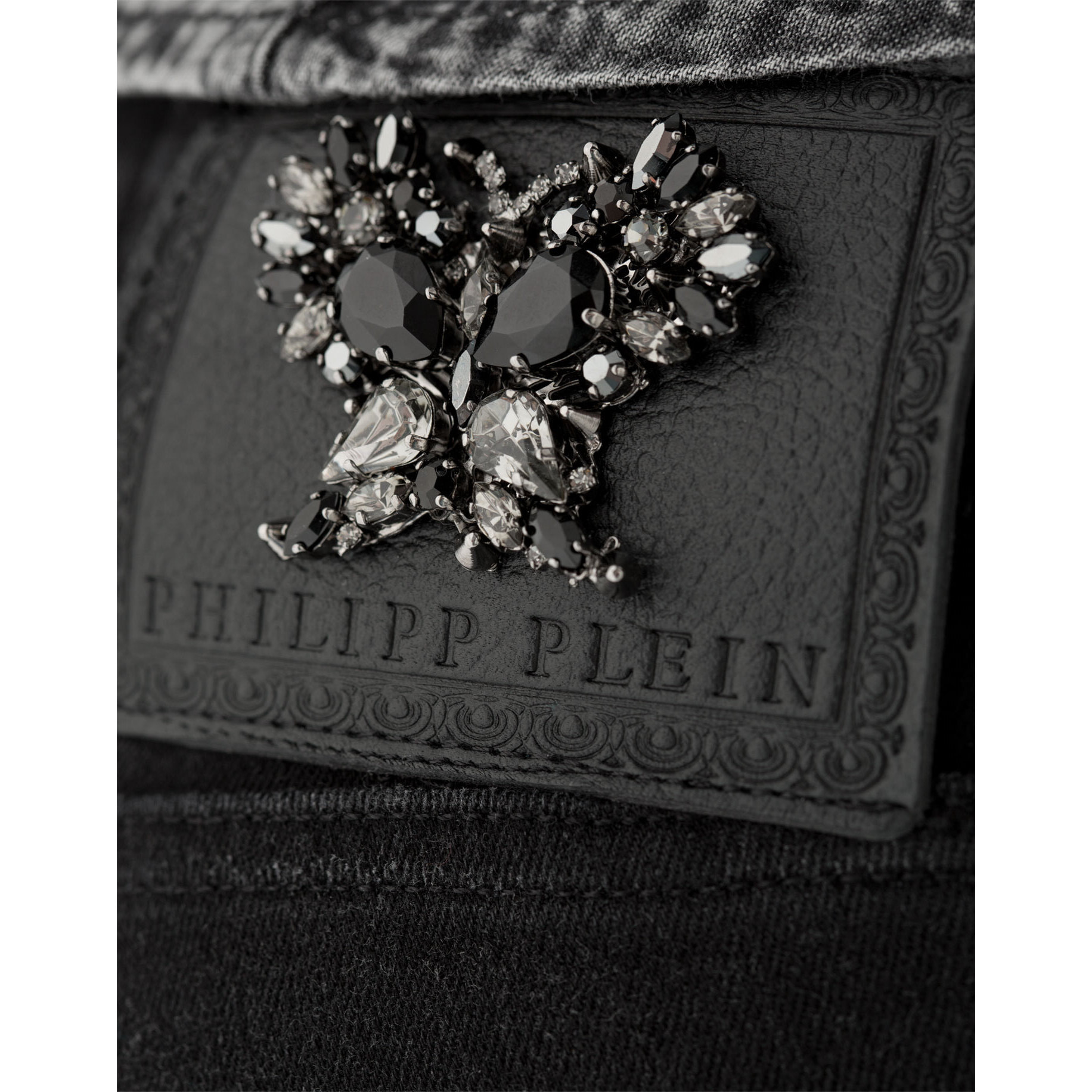 PHILIPP PLEIN jeggings "dance with the devil"