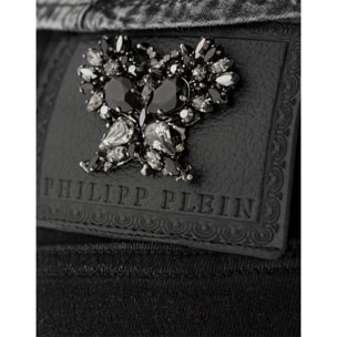 PHILIPP PLEIN jeggings "dance with the devil"