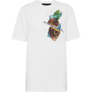 PHILIPP PLEIN Camiseta Cuello Redondo PINEAPPLE SKIES