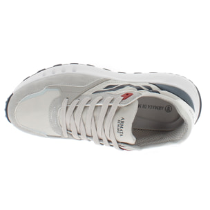 Armata di Mare Scarpe Uomo Sneakers Casual Stringate con Soletta Rimovibile in Memory Foam AMU 1D929 Grey