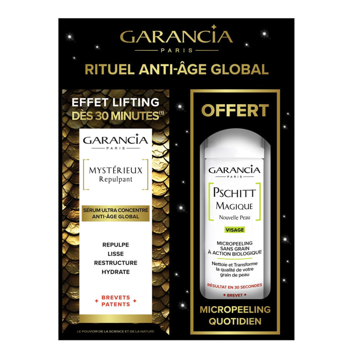Rituel Anti-Âge Global - Coffret Mystérieux Repulpant 30ml + Pschitt Magique Visage 30ml
