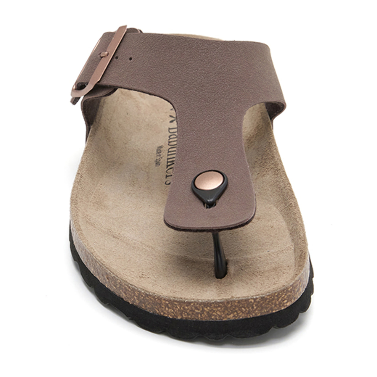 SANDALIA BABUNKERS MARRON