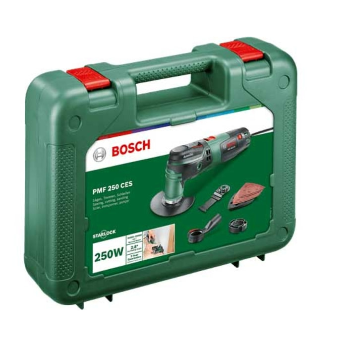 Herramienta Multifunción BOSCH PMF 250 CES 250W + SystemBox Talla S - 0603102100