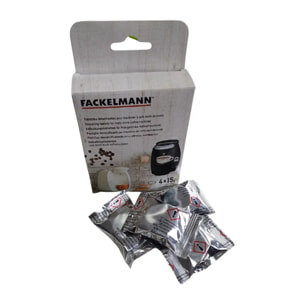 Tablettes détartrantes pour machines à café multi-boissons Fackelmann Petit-déjeuner