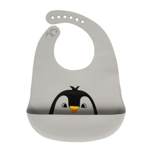 Silicone bavoir GRIS