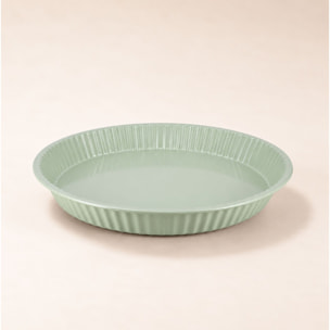 Moule à tarte en acier carbone céladon 28cm COLORAMA