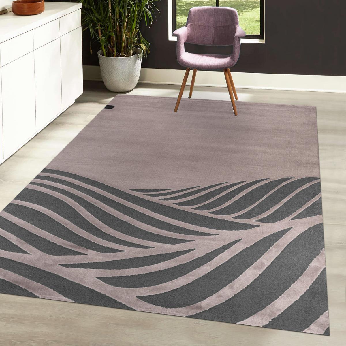 Tapis salon et chambre tissé motif géométrique BIPA