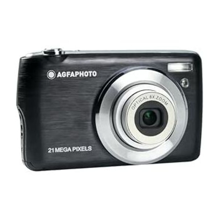 Appareil photo Compact AGFAPHOTO DC8200 Noir Pack Etui + Carte SD 16GB