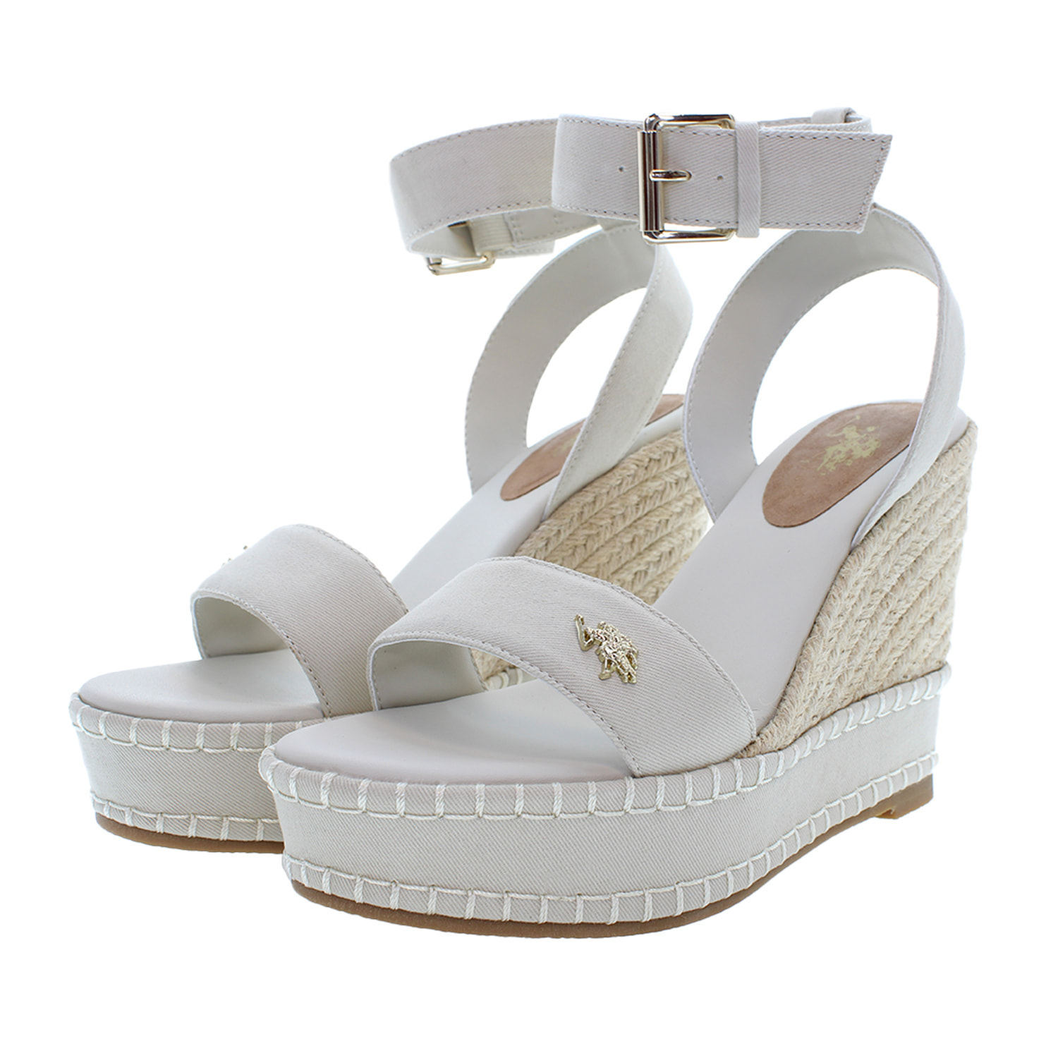 U.S. Polo Assn. - Sandali AYLIN028W/5C1 in tessuto per donna