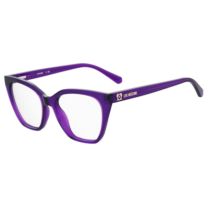 Gafas de Vista Love Moschino MOL627 B3V de Tr90 Mujer 52 mm