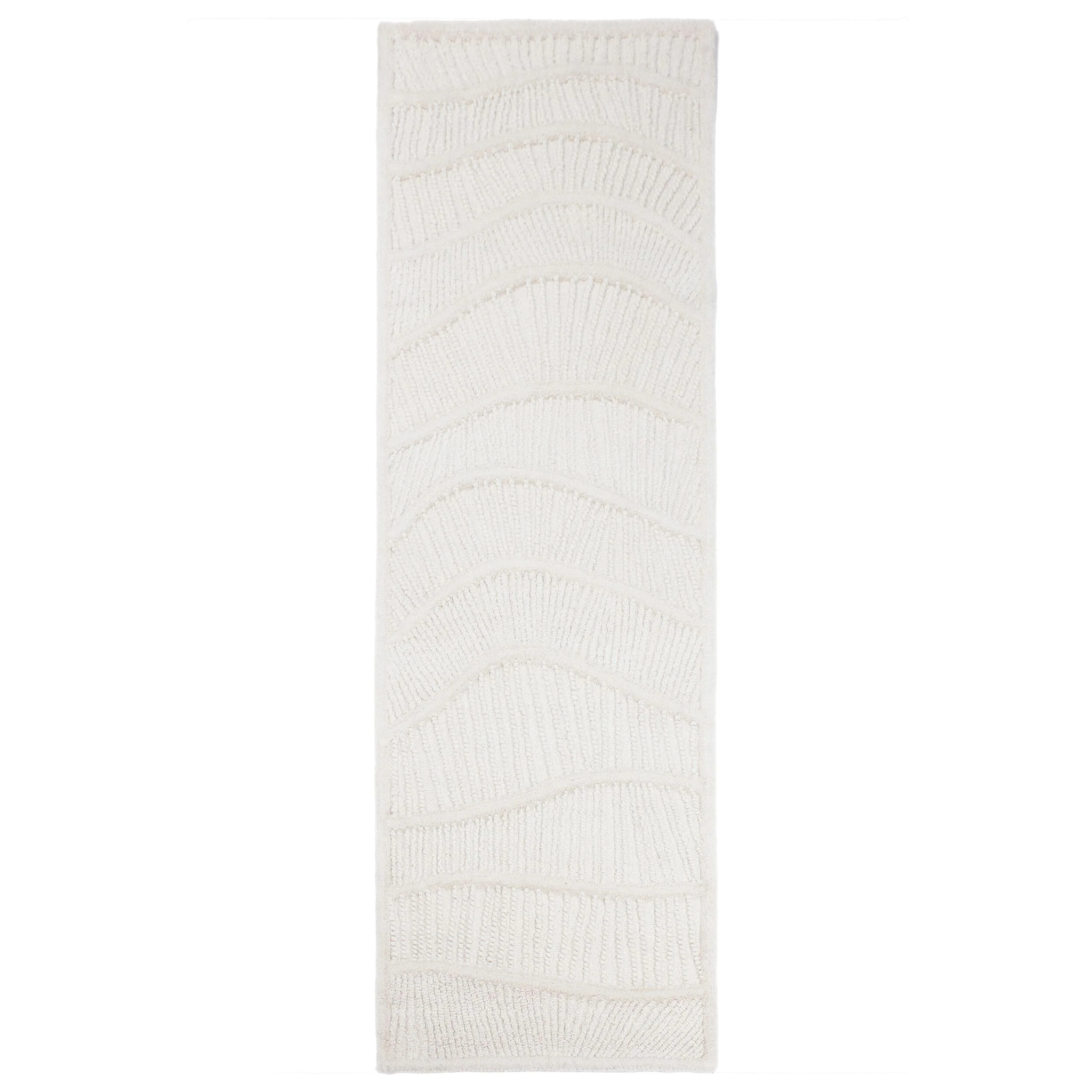 Tapis de couloir en laine Sculptured WAVE