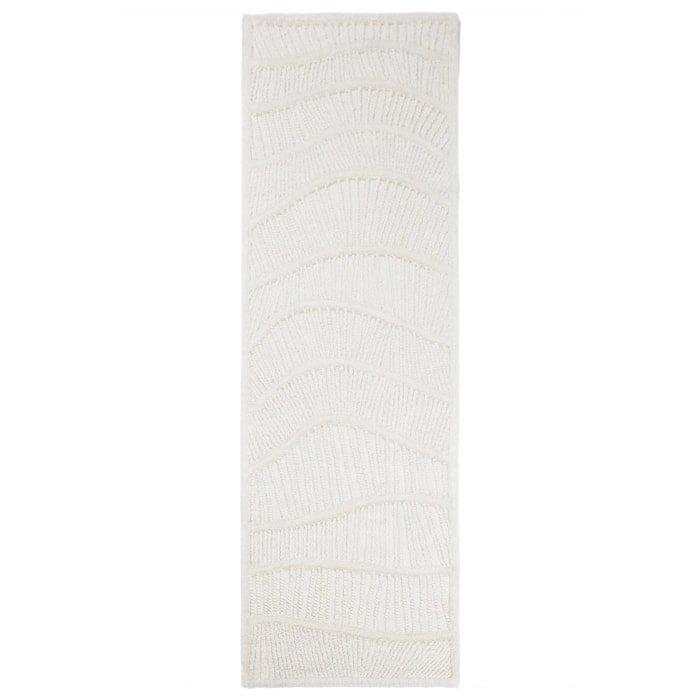 Tapis de couloir en laine Sculptured WAVE