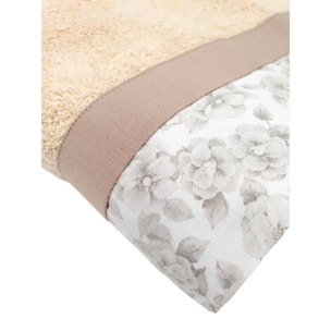 Set Spugna PRIMULA 5 Pezzi: 2 Viso+2 Ospite + 1 Telo Bagno - 450 gr/m² - Nocciola - Puro Cotone
