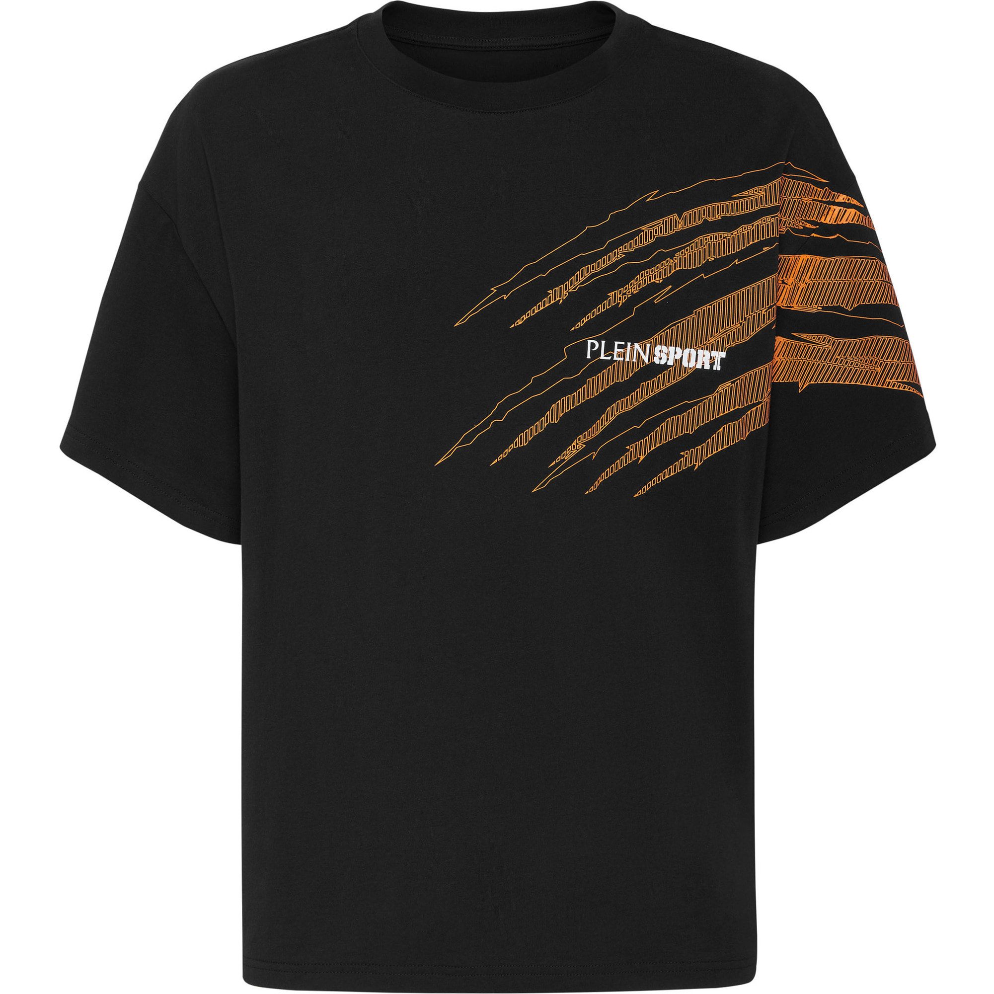 PLEIN SPORT Camiseta Cuello Redondo Ss SCRATCH