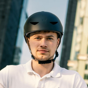 Casque CASR Classico noir et marron taille M