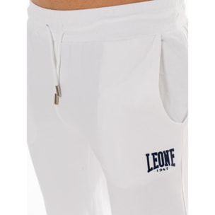 Pantalón deportivo de hombre Leone Basic con puños