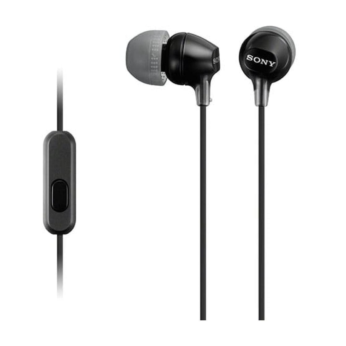 SONY MDREX15LPB AURICULARES DE BOTÓN NEGROS CONECTOR EN 90º