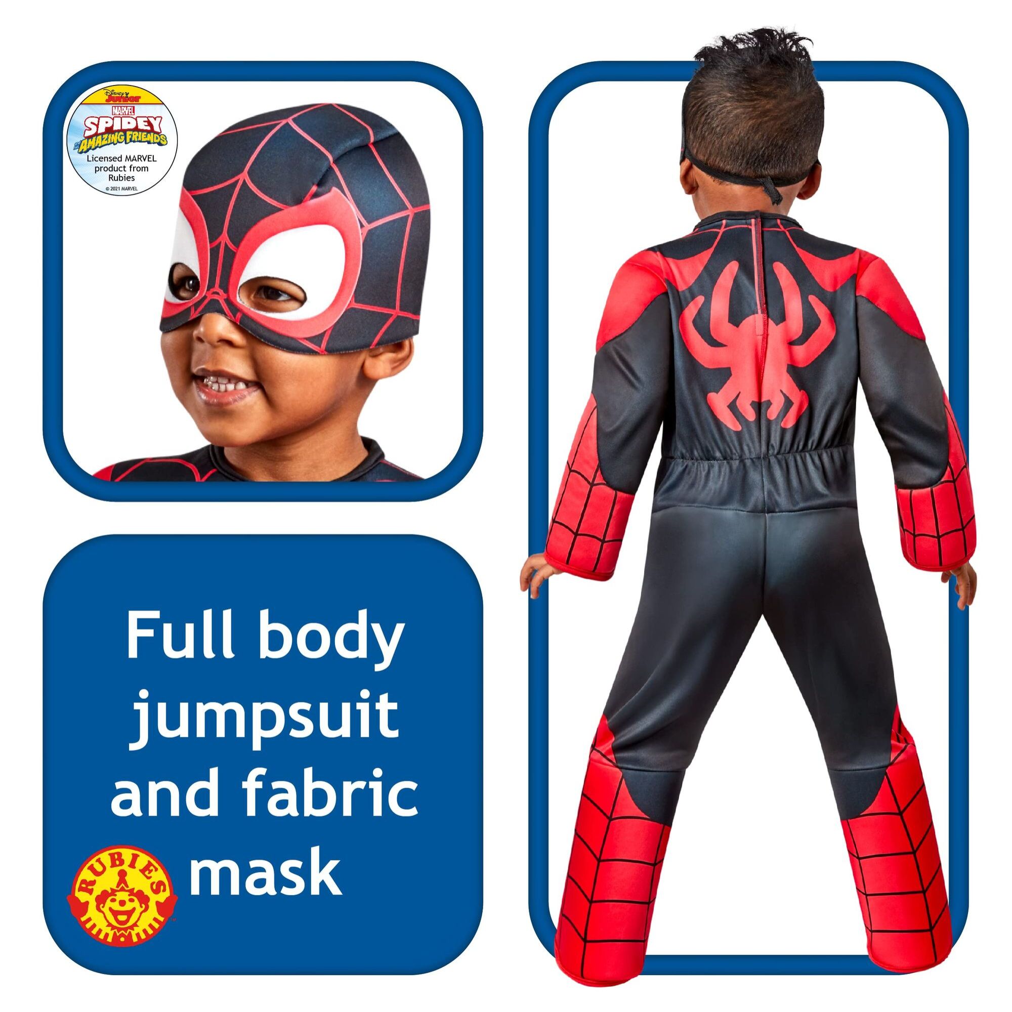 DISFRAZ MILES MORALES SAF PRESCHOOL