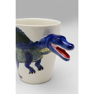 Mugs dinosaure bleu set de 4 Kare Design