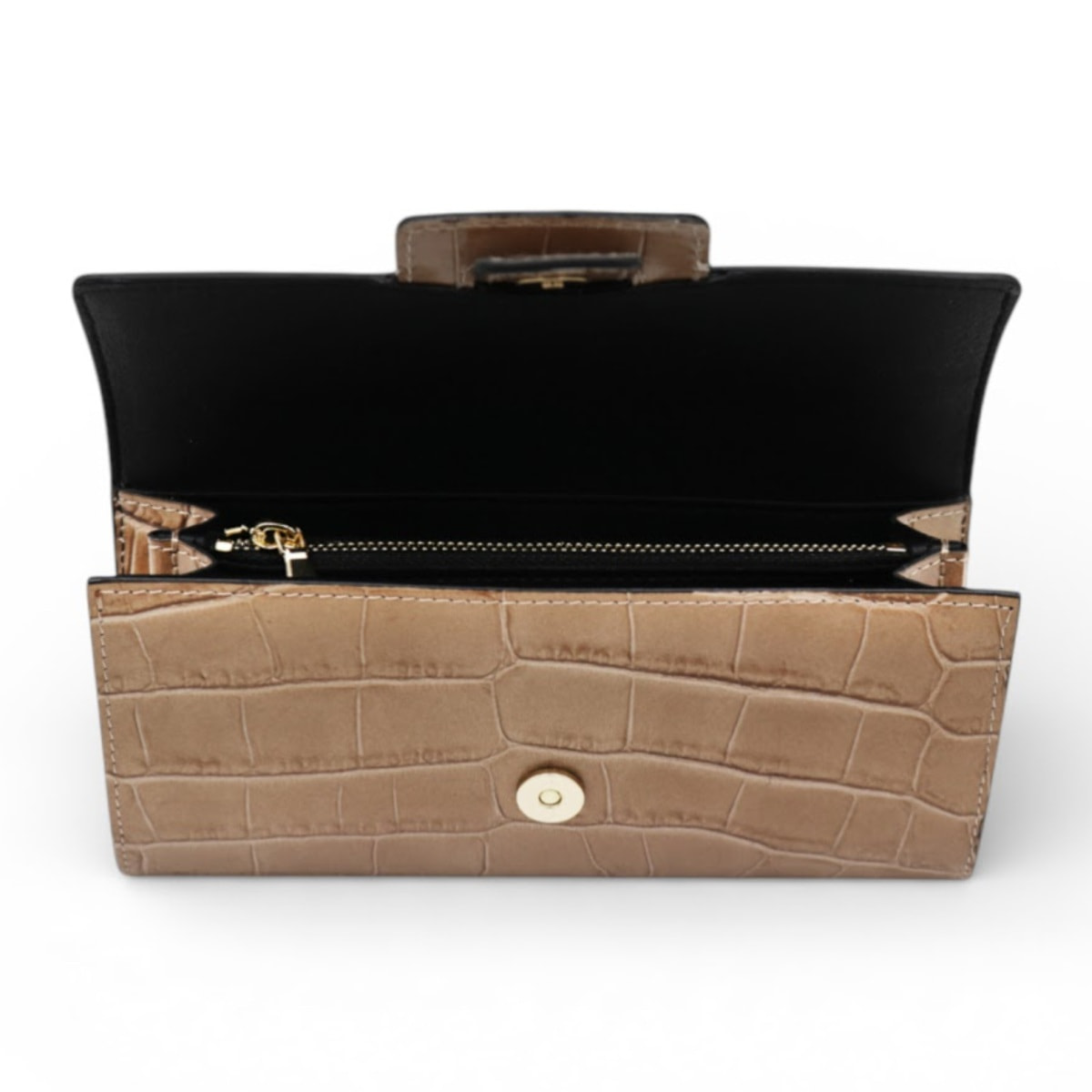 Portafoglio Cheval Firenze Dean Croc Taupe