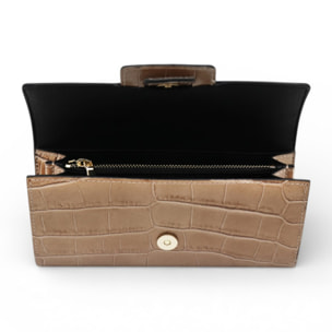 Portafoglio Cheval Firenze Dean Croc Taupe