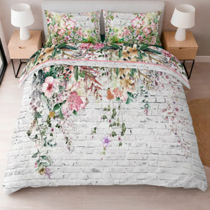 Completo Lenzuola WALL 100% Cotone e Made in Italy con stampa digitale HD