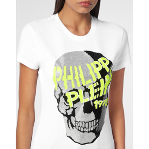 PHILIPP PLEIN Camiseta Cuello Redondo SKULL