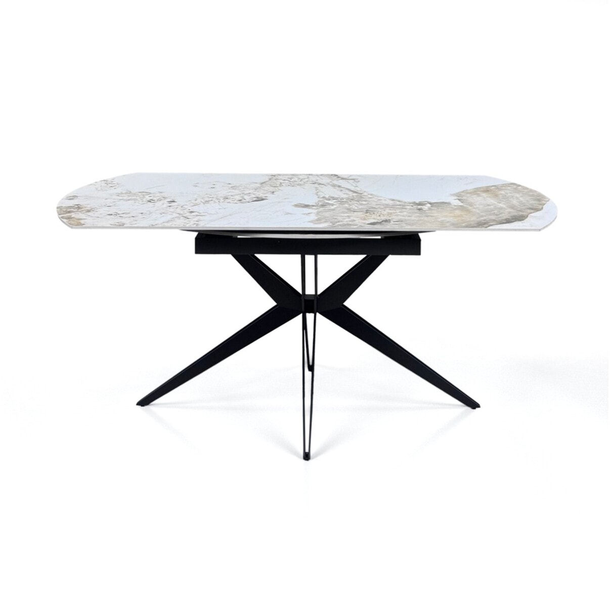 Tomasucci Table extensible rectangulaire/ronde FACT ONICE MARBRE - GRIS