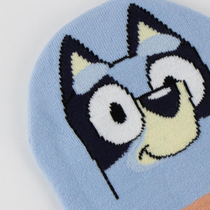 Gorro de punto infantil reversible "Bluey"