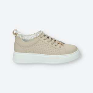 Sneakers Donna Tata Italia Beige