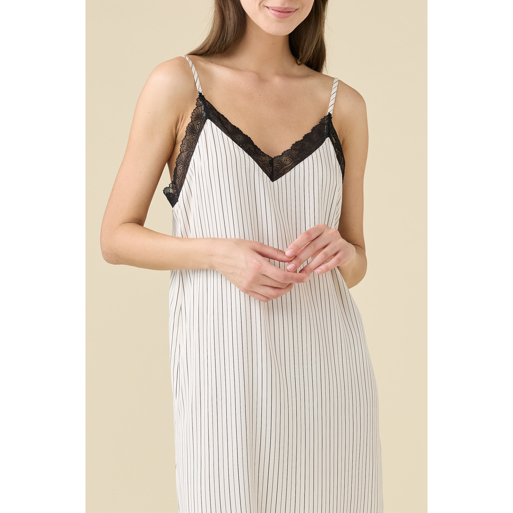 Camicia da notte in viscosa articolo cherie. Noidinotte