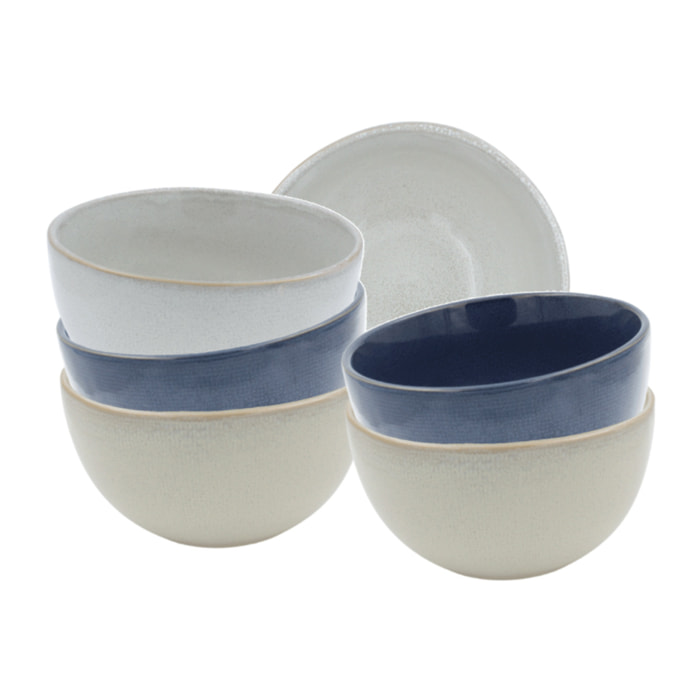 Lot de 6 bols, OIA