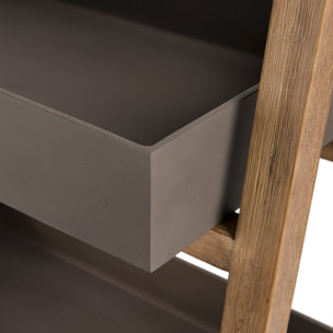 HECTOR - 'Etagère effet ''béton'' 2 niveaux PM HECTOR'