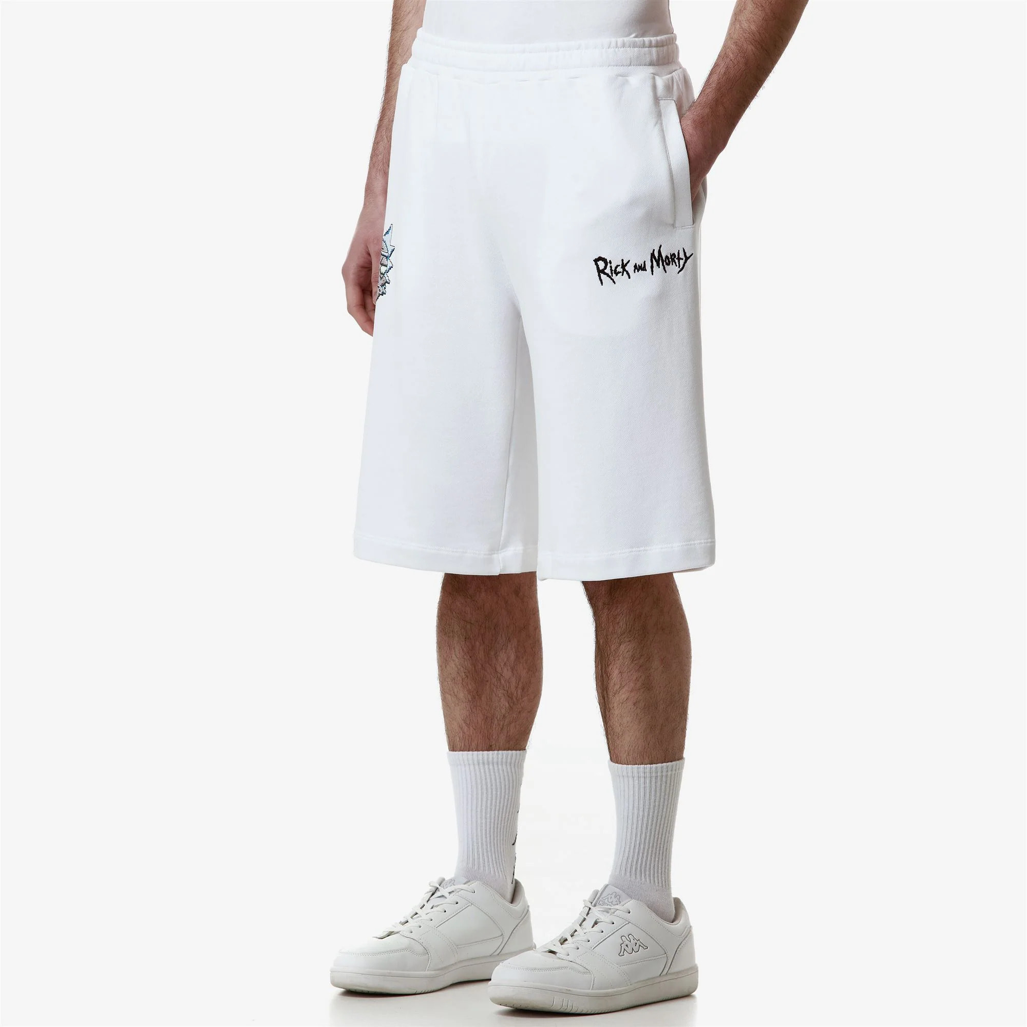 Kappa - Pantaloncini Uomo Bianco - AUTHENTIC MARCEL