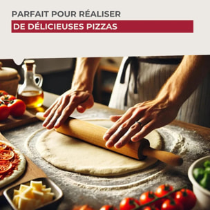 Rouleau à pâtisserie en bois 25 cm Fackelmann Wood Edition