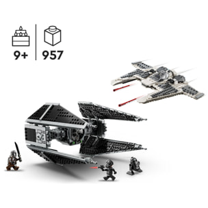 LEGO STAR WARS 75348 - FANG FIGHTER MANDALORIANO VS TIE INTERCEPTOR