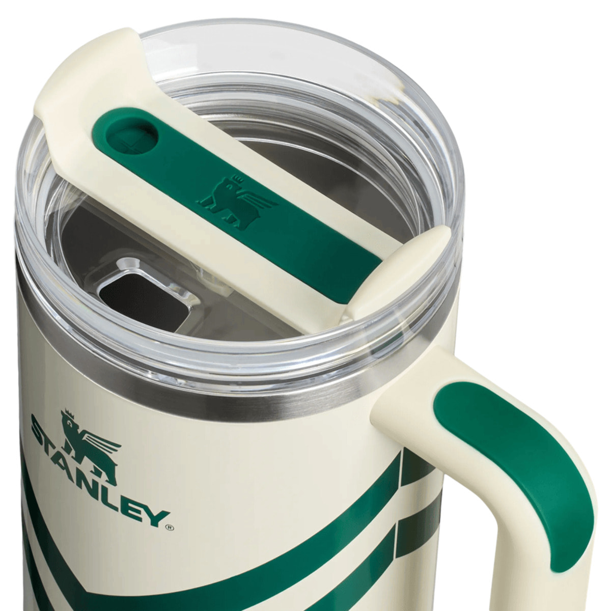 Botella de agua Isotermica - 1,18L - QUENCHER® H2.O FLOWSTATE™ TUMBLER - Courtside Cream