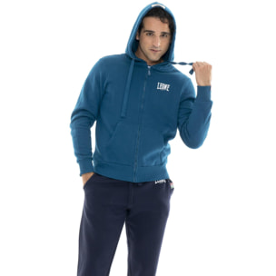 Tuta da uomo con cappuccio e zip Leone 1947 Apparel Vintage Small Logo