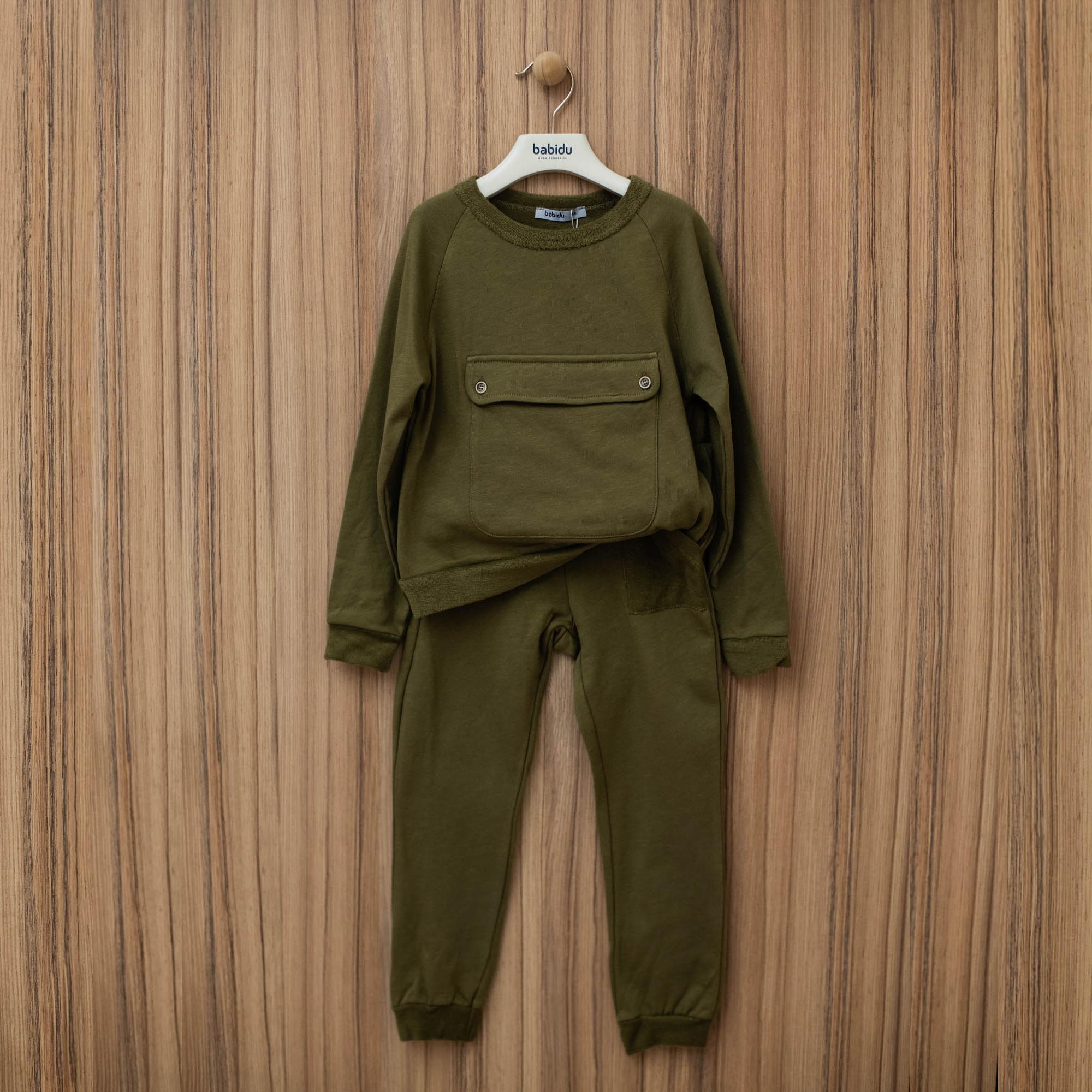 Conjunto Chandal Niño Nordic Verde