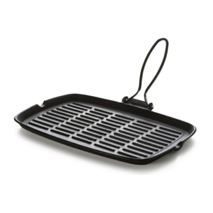 Grill 36 × 24 cm Excelsa – Dieta-Grill, Fonte Noire