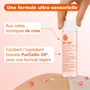 Huile Nourrissante - Huile de Soin Vergetures Cicatrices Peau Sèche et Teint Irrégulier 200ml