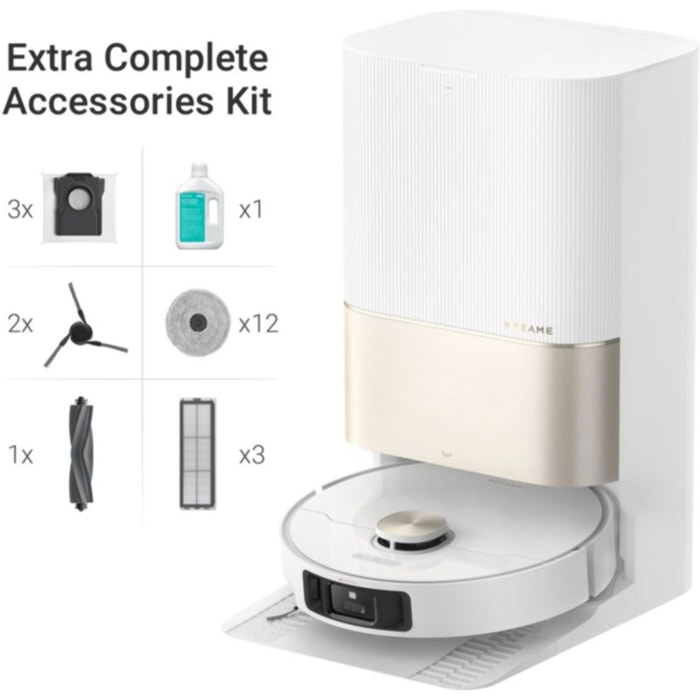 Aspirateur robot DREAME X40 Ultra Complete blanc