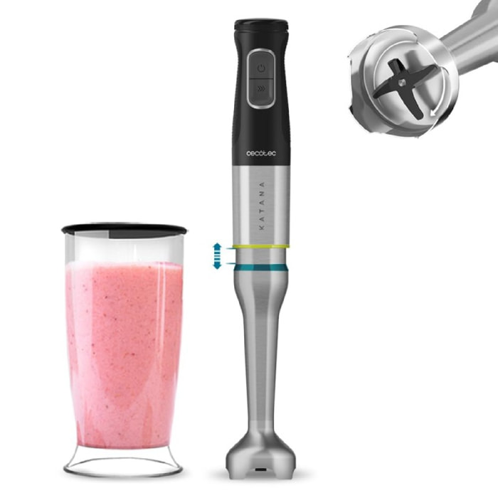 Cecotec Frullatore a immersione Katana 12 Jar D