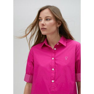 Vestito dettaglio strass sulle maniche