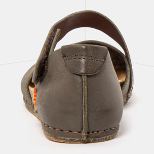 Sandalias 0384 ROMA KAKI/ CRETA color Kaki